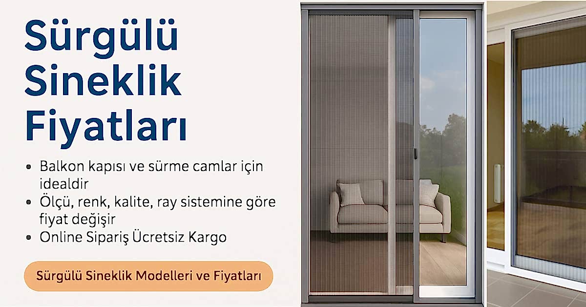 Sürgülü Sineklik Fiyatları